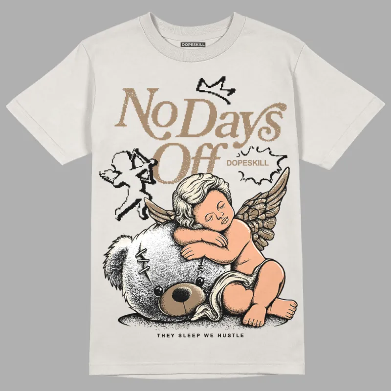 Sail 5s DopeSkill Sand T-shirt New No Days Off Graphic sold by DopeSkill