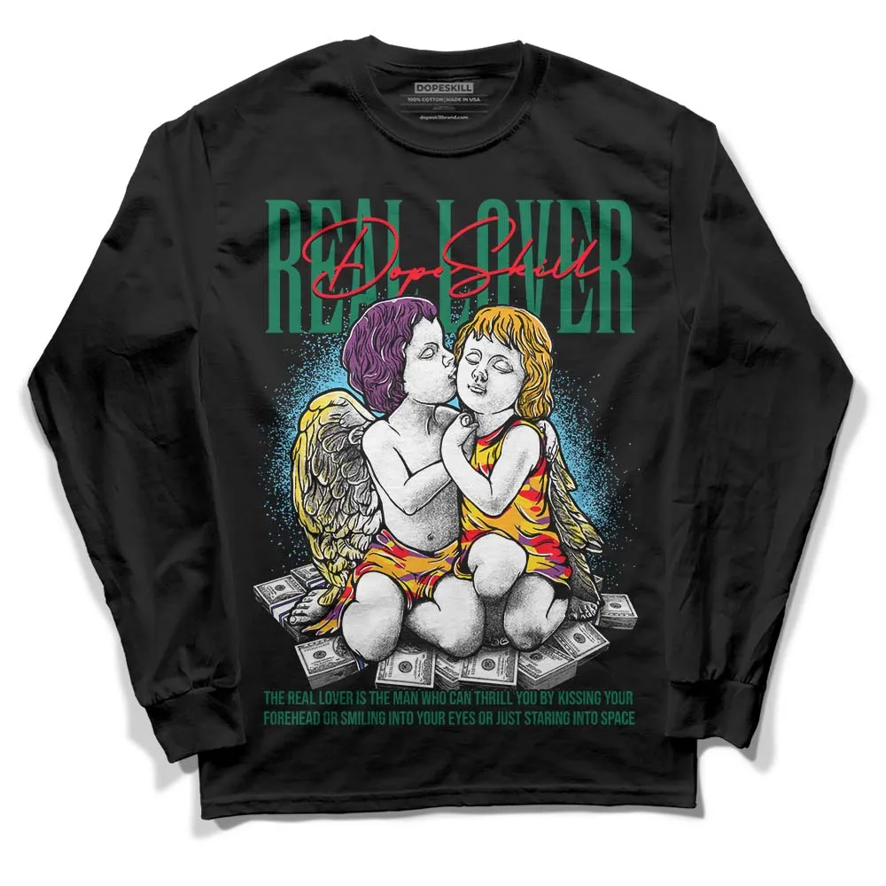 GS 'Six Championships' 1s DopeSkill Long Sleeve T-Shirt Real Lover Graphic sold by DopeSkill