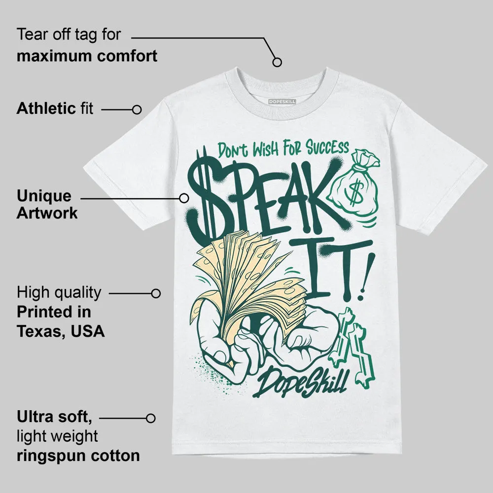 Oxidized Green 4s DopeSkill T-Shirt Speak It Graphic sold by DopeSkill product image thumbnail 3