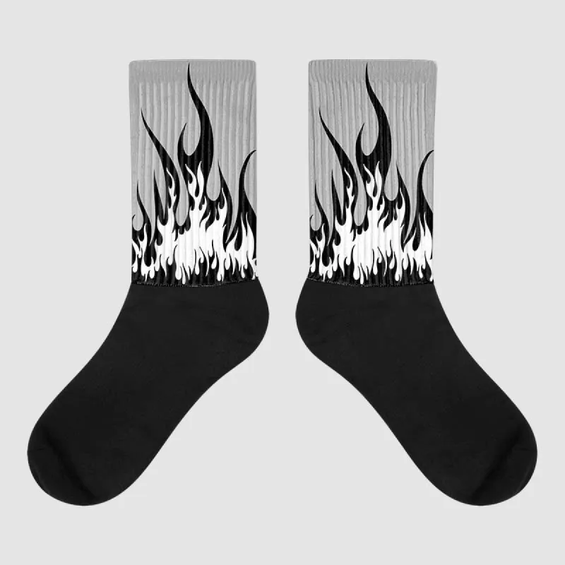 Shadow 1s DopeSkill Sublimated Socks FIRE Graphic sold by DopeSkill