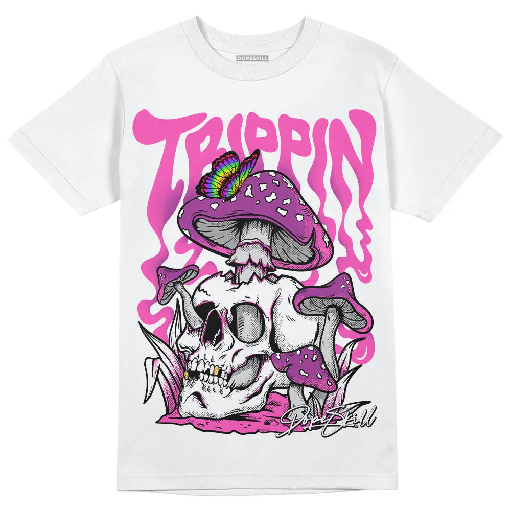 Hyper Violet 4s DopeSkill T-Shirt Trippin Graphic sold by DopeSkill