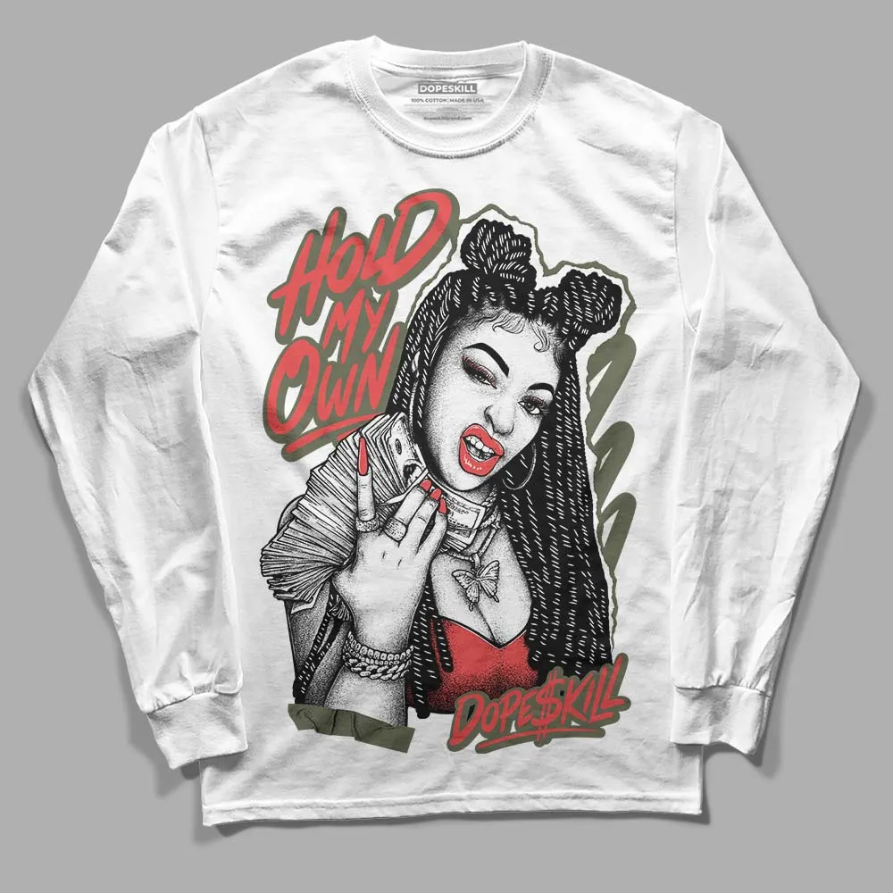 Dunk Mystic Red Cargo Khaki DopeSkill Long Sleeve T-Shirt New H.M.O Graphic sold by DopeSkill
