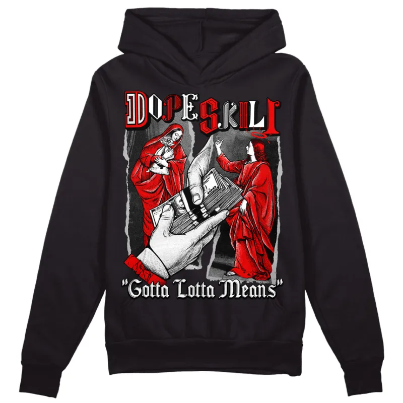 Dunk Panda White Black DopeSkill Hoodie Sweatshirt Gotta Lotta Means Graphic sold by DopeSkill