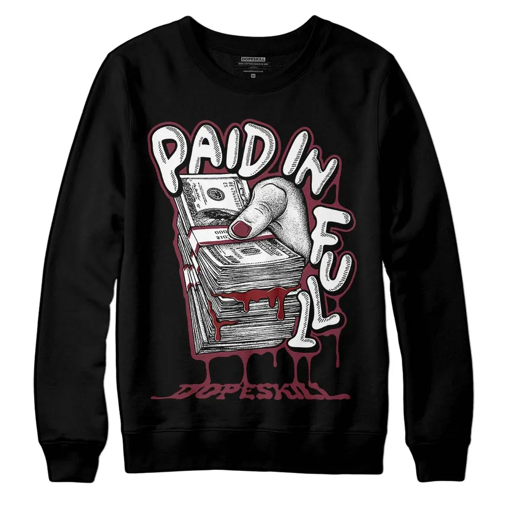 Team Red 1s DopeSkill Sweatshirt Paid In Full Graphic sold by DopeSkill product image thumbnail 2