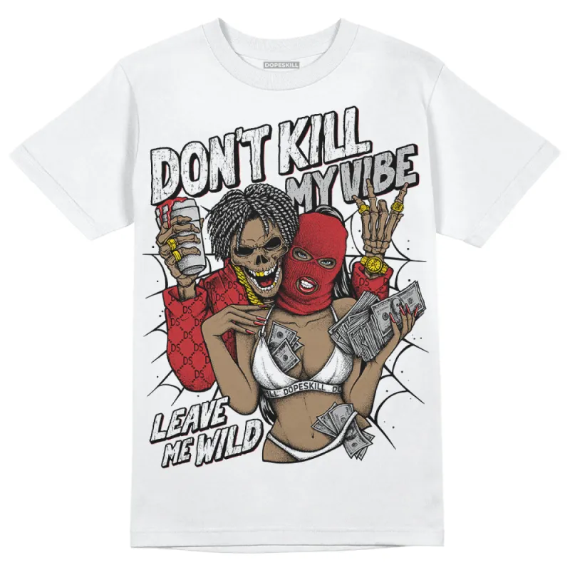 Red Taxi 12s DopeSkill T-Shirt Don't Kill My Vibe Graphic sold by DopeSkill