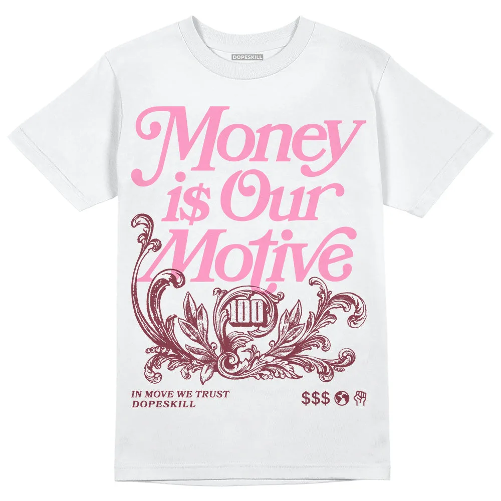 Team Red 1s DopeSkill T-Shirt Money Is Our Motive Typo Graphic sold by DopeSkill
