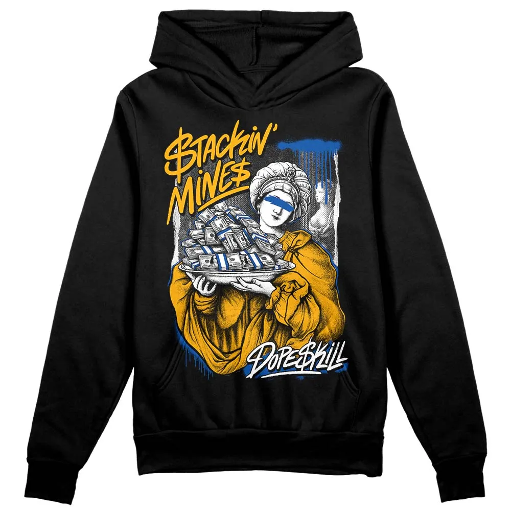 Dunk Blue Jay and University Gold DopeSkill Hoodie Sweatshirt Stackin Mines Graphic sold by DopeSkill product image thumbnail 2