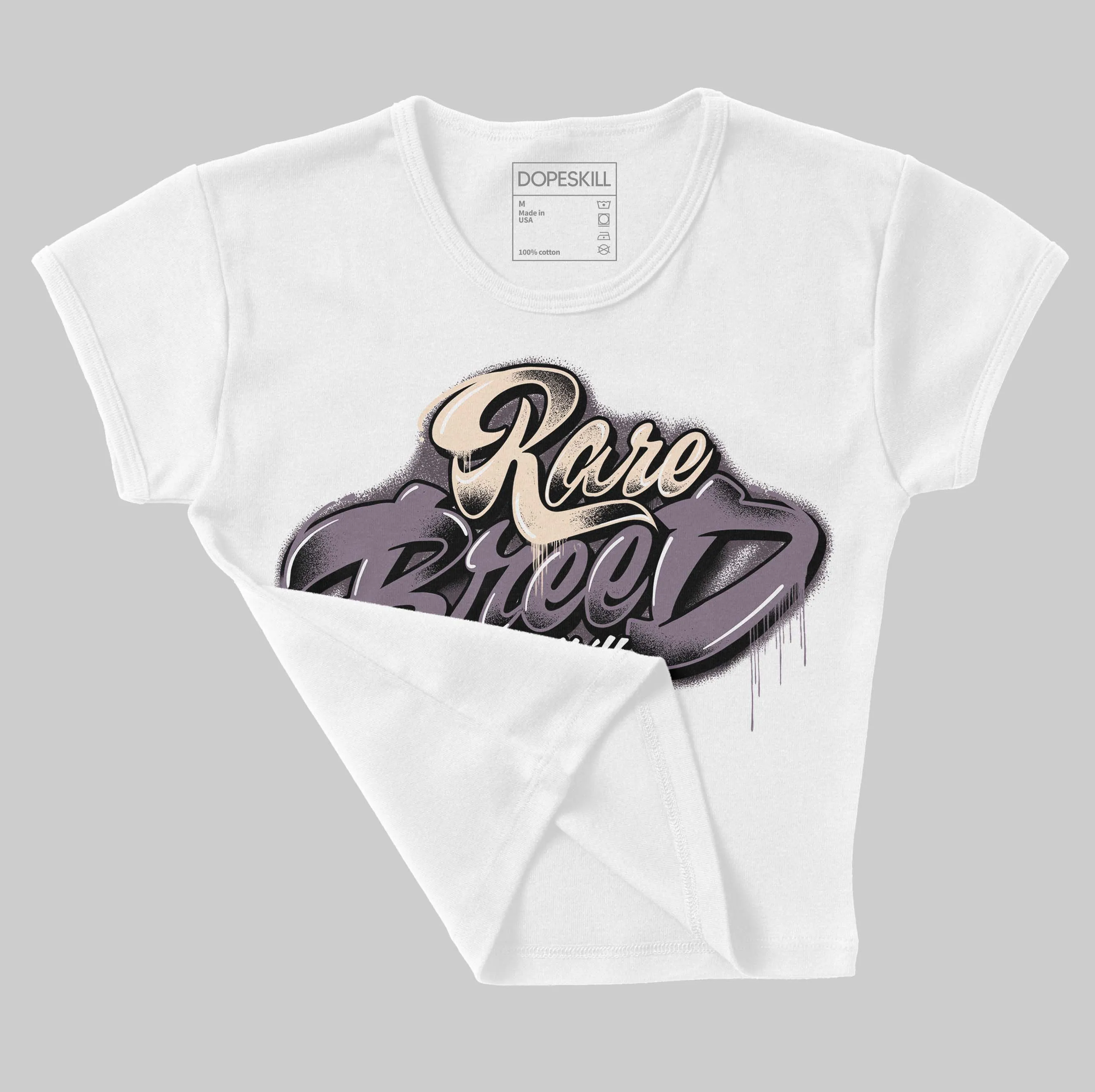 Violet Ore 3s DopeSkill Women's Crop Top Rare Breed Type Graphic sold by DopeSkill product image thumbnail 3
