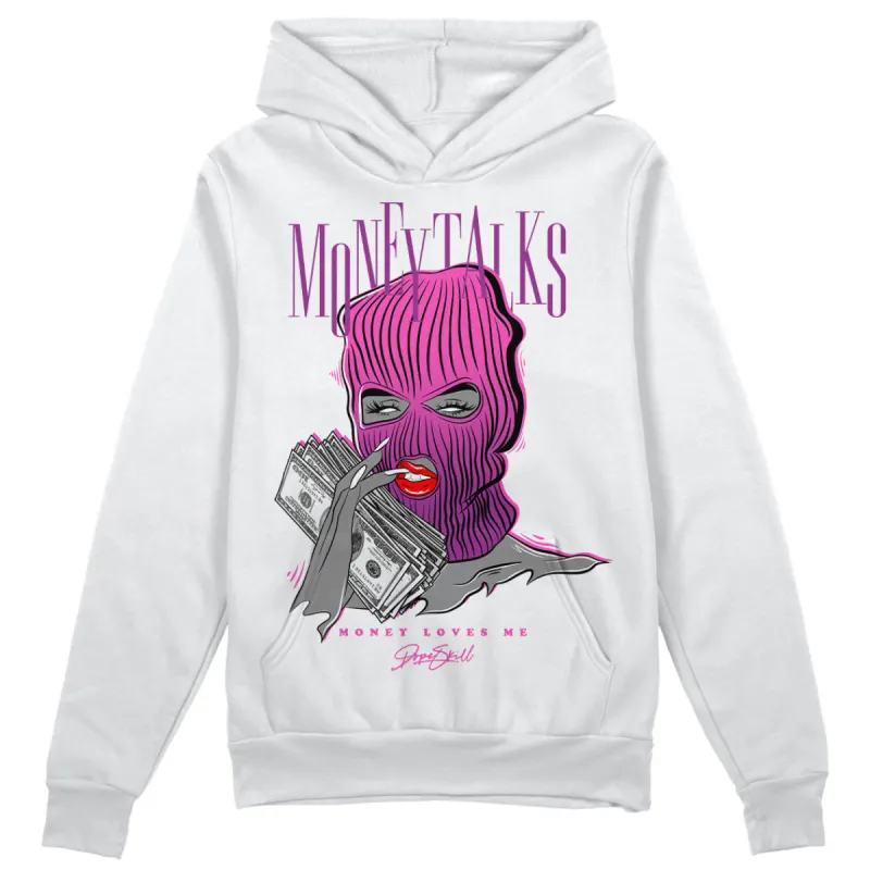 Hyper Violet 4s DopeSkill Hoodie Sweatshirt Money Talks Graphic sold by DopeSkill