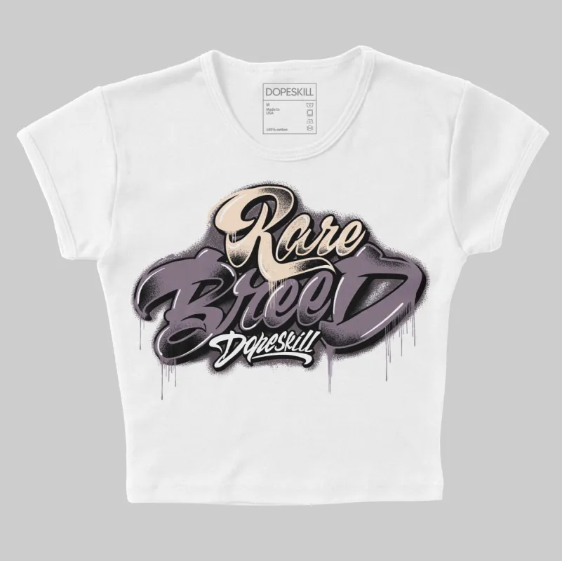 Violet Ore 3s DopeSkill Women's Crop Top Rare Breed Type Graphic sold by DopeSkill