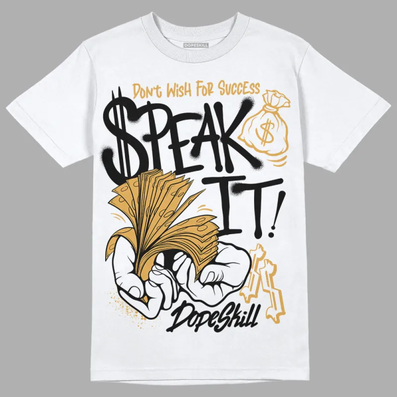 Gratitude 11s DopeSkill T-Shirt Speak It Graphic sold by DopeSkill