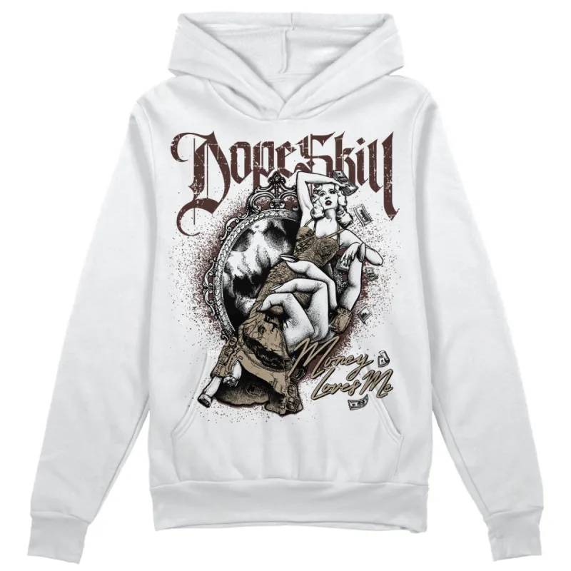 Latte 1s DopeSkill Hoodie Sweatshirt Money Loves Me Graphic sold by DopeSkill