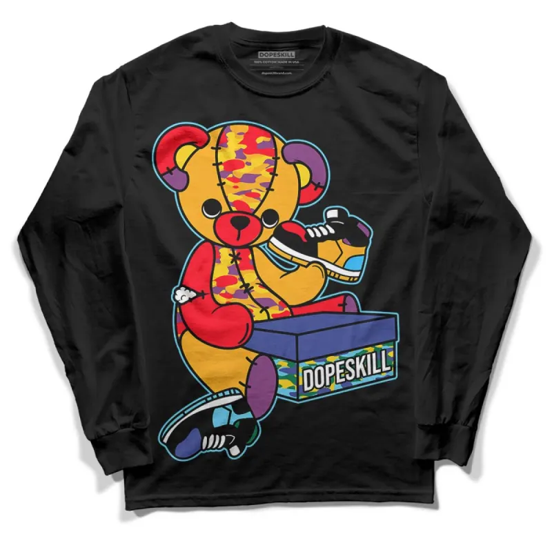 GS 'Six Championships' 1s DopeSkill Long Sleeve T-Shirt Sneakerhead BEAR Graphic sold by DopeSkill