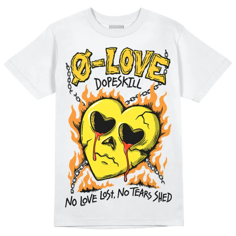 Vivid Sulfur 4s DopeSkill T-Shirt Crying Heart Graphic sold by DopeSkill