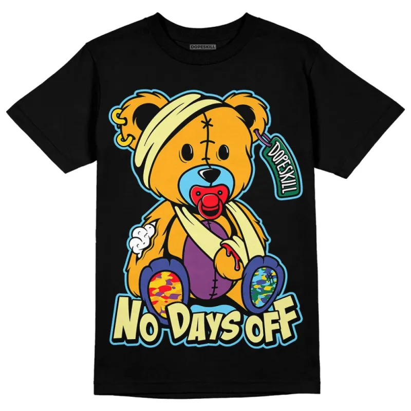 GS 'Six Championships' 1s DopeSkill T-Shirt Hurt Bear Graphic sold by DopeSkill