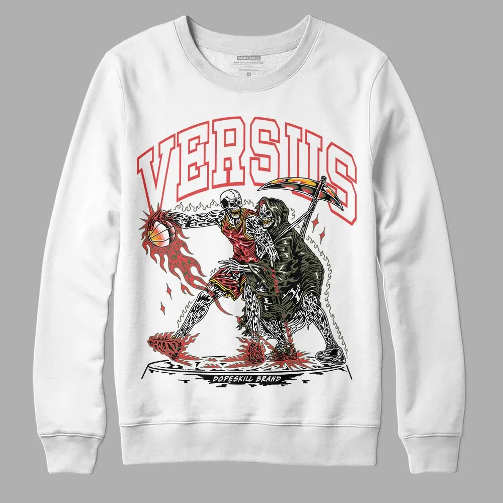 Dunk Mystic Red Cargo Khaki DopeSkill Sweatshirt VERSUS Graphic sold by DopeSkill