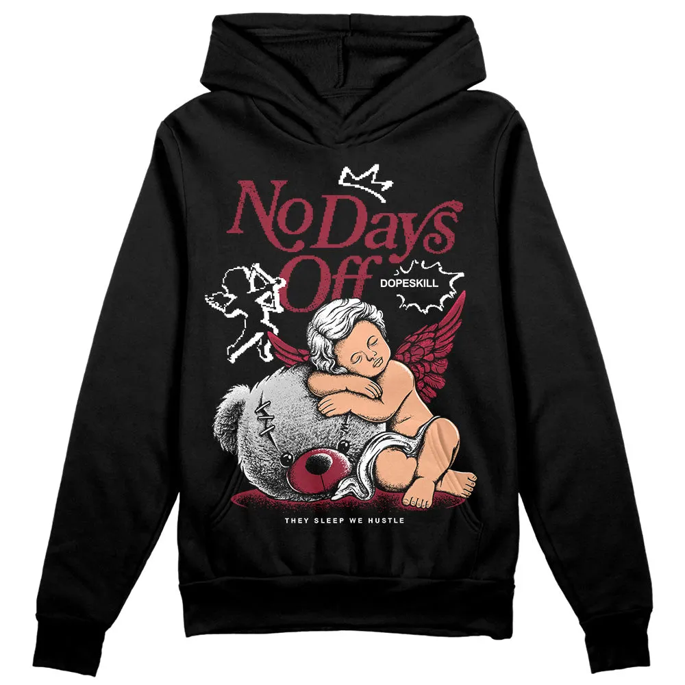 85 Metallic Burgundy 1s DopeSkill Hoodie Sweatshirt New No Days Off Graphic sold by DopeSkill product image thumbnail 2