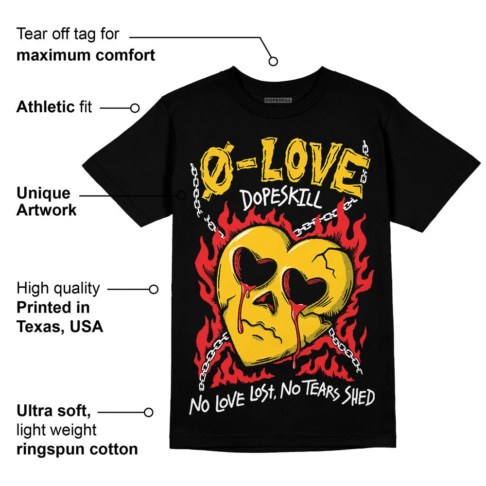 Yellow Collection DopeSkill T-Shirt No Love Graphic sold by DopeSkill product image thumbnail 3