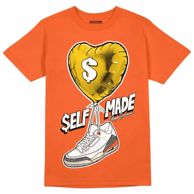 Georgia Peach 3s DopeSkill Orange T-shirt Self Made Graphic sold by DopeSkill