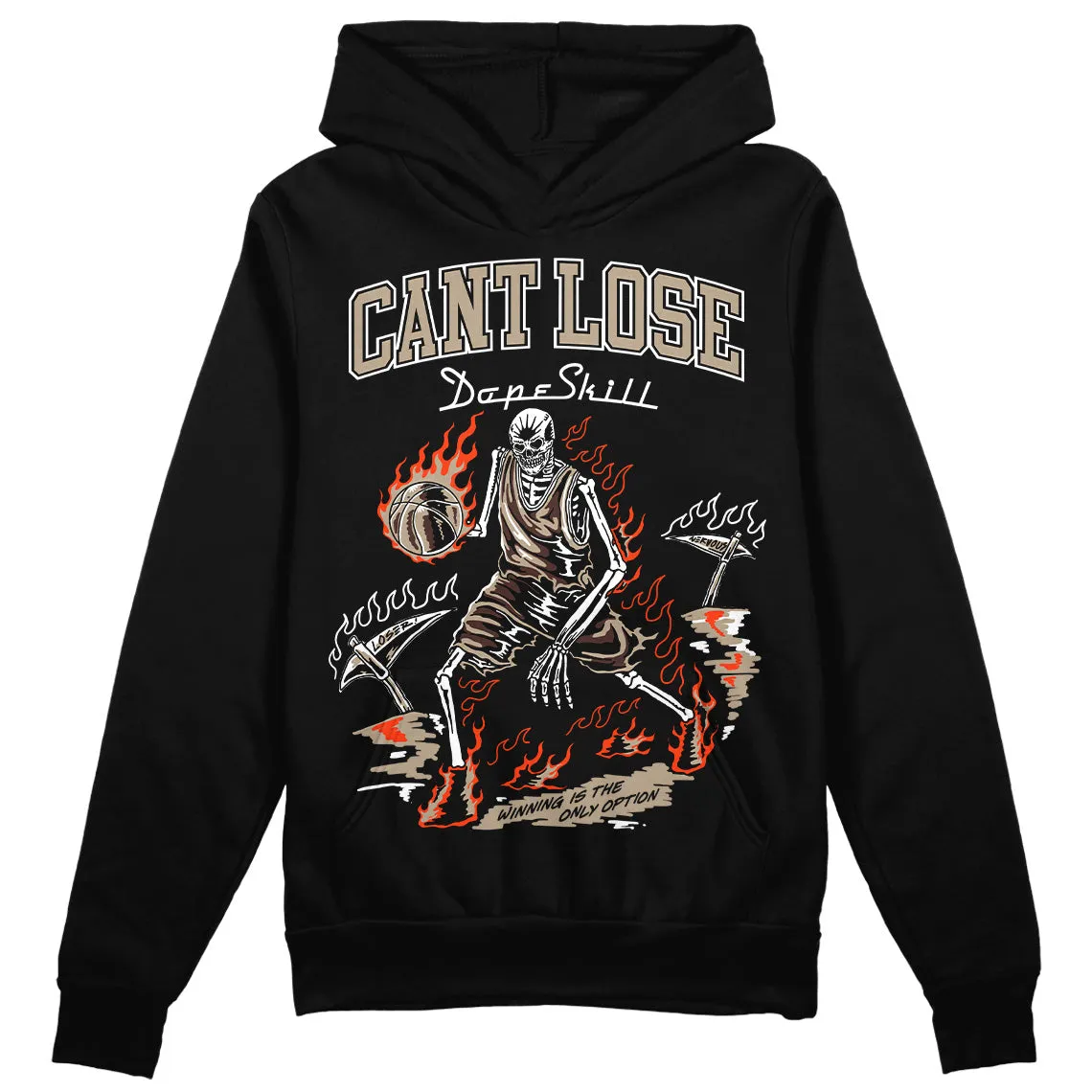 Latte 1s DopeSkill Hoodie Sweatshirt Cant Lose Graphic sold by DopeSkill product image thumbnail 2