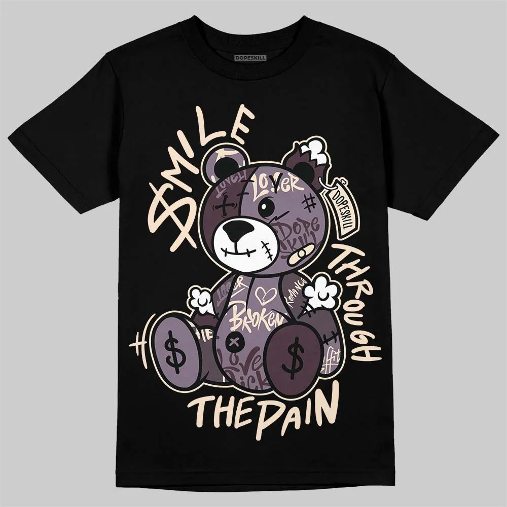 Violet Ore 3s DopeSkill T-Shirt Smile Through The Pain Graphic sold by DopeSkill