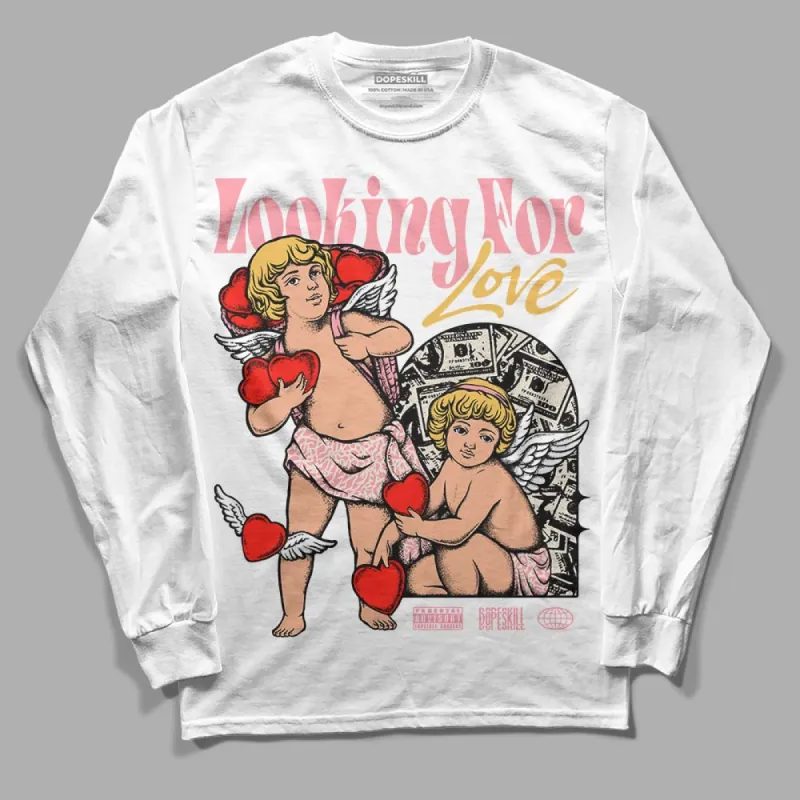 Red Stardust 3s DopeSkill Long Sleeve T-Shirt Looking For Love Graphic sold by DopeSkill