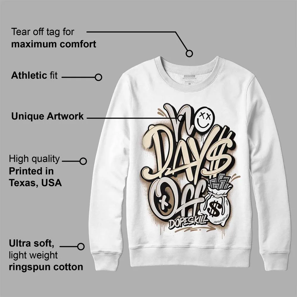 Sail 5s DopeSkill Sweatshirt No Days Off Graphic sold by DopeSkill product image thumbnail 3