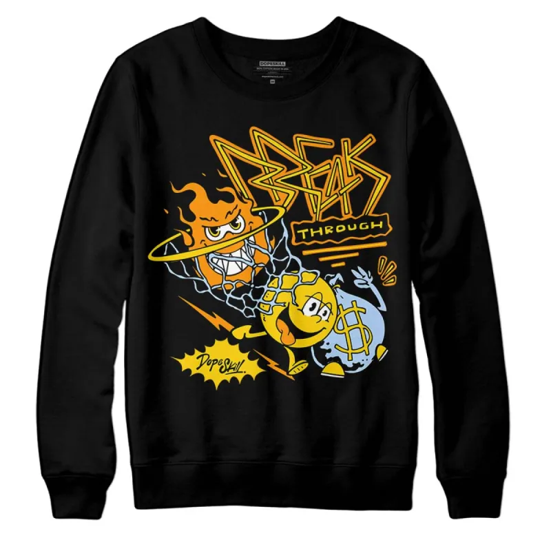 Yellow Ochre 6s DopeSkill Sweatshirt Break Through Graphic sold by DopeSkill