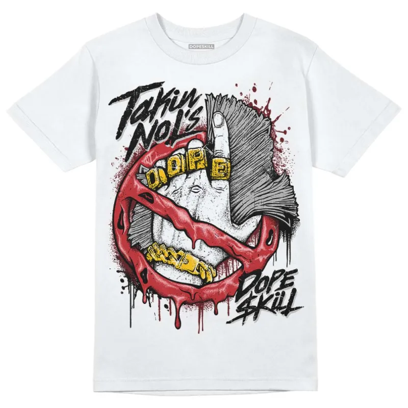 Red Taxi 12s DopeSkill T-Shirt Takin No L's Graphic sold by DopeSkill