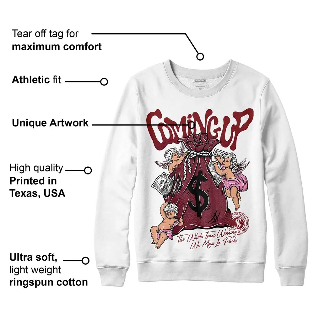 Team Red 1s DopeSkill Sweatshirt Money Bag Coming Up Graphic sold by DopeSkill product image thumbnail 3