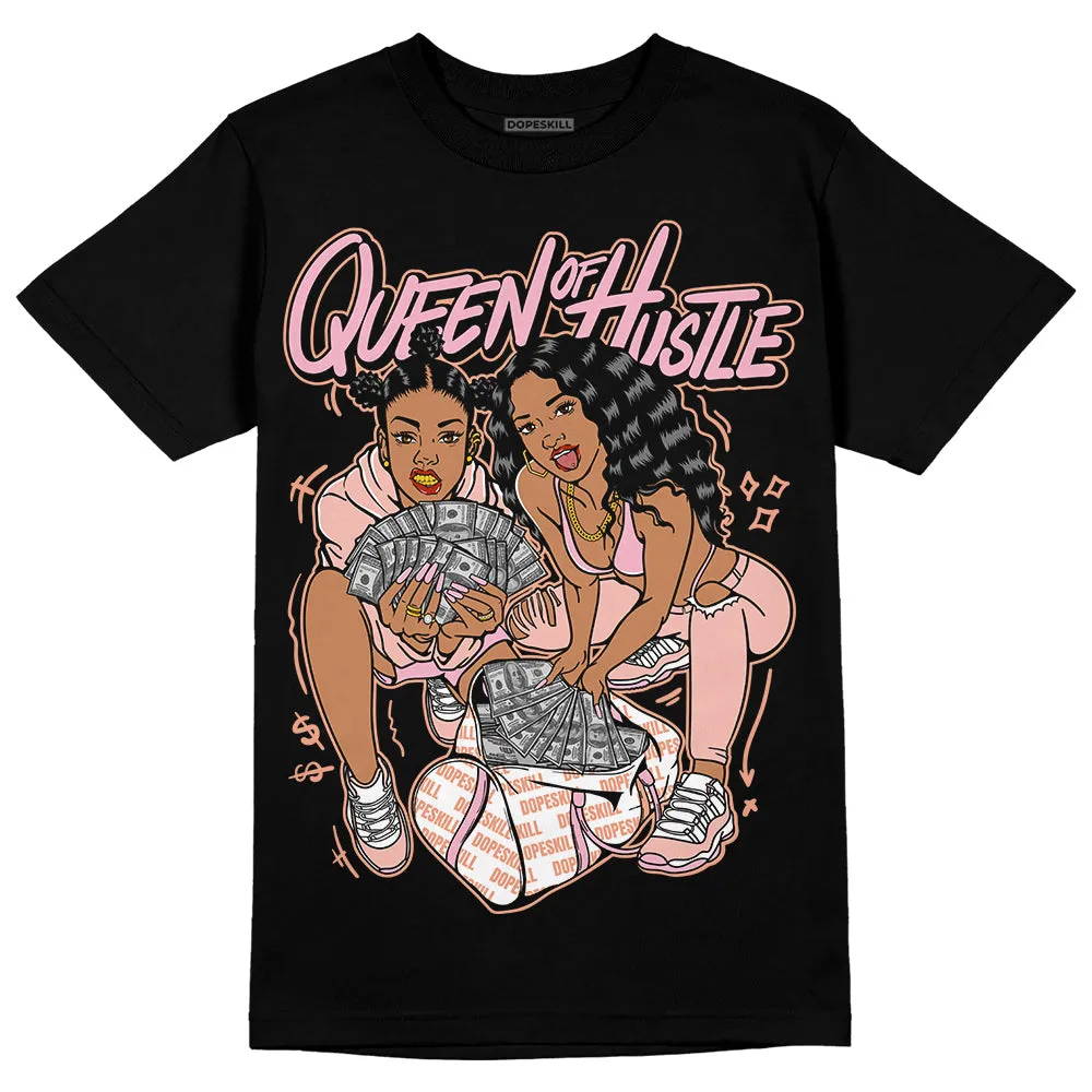 Legend Pink 11s DopeSkill T-Shirt Queen Of Hustle Graphic sold by DopeSkill product image thumbnail 2