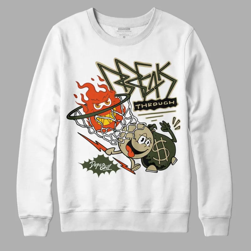 Olive Collection DopeSkill Sweatshirt Break Through Graphic sold by DopeSkill