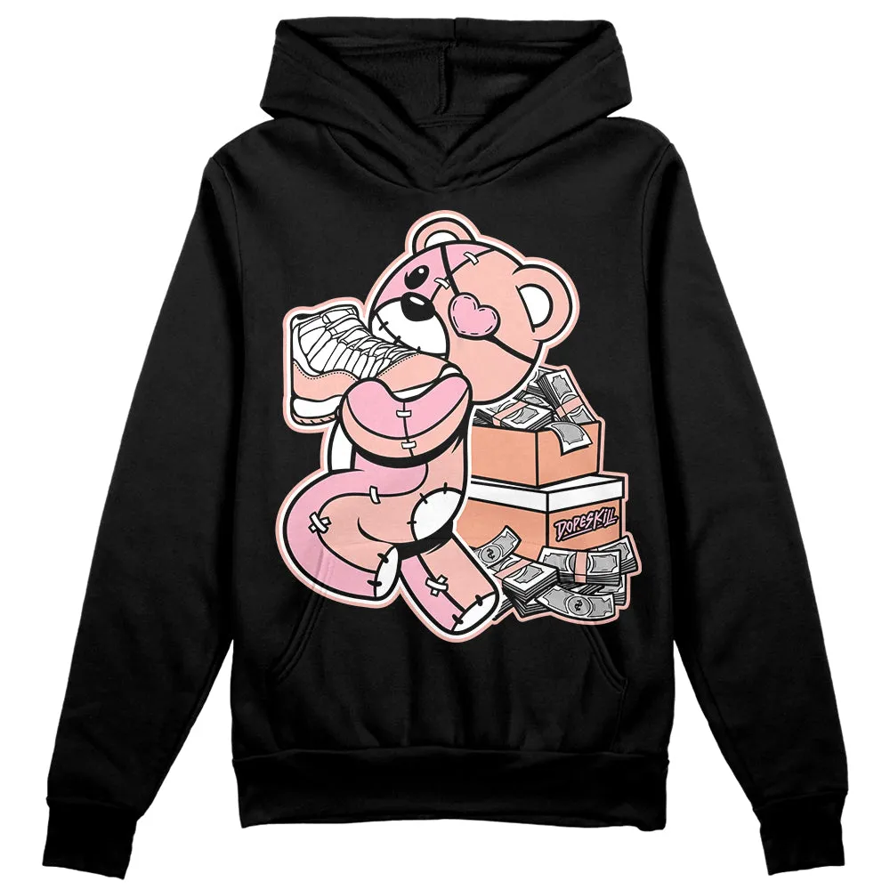 Legend Pink 11s DopeSkill Hoodie Sweatshirt Bear Steals Sneaker Graphic sold by DopeSkill product image thumbnail 2