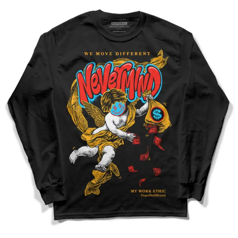 Black Taxi 12s DopeSkill Long Sleeve T-Shirt Nevermind Graphic sold by DopeSkill