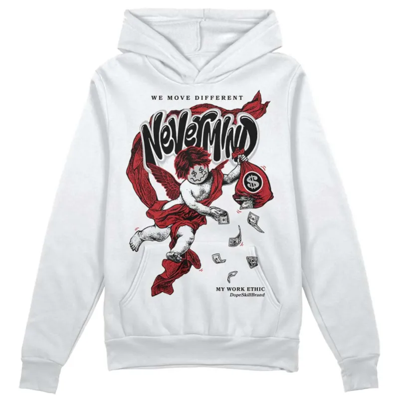 Red Taxi 12s DopeSkill Hoodie Sweatshirt Nevermind Graphic sold by DopeSkill