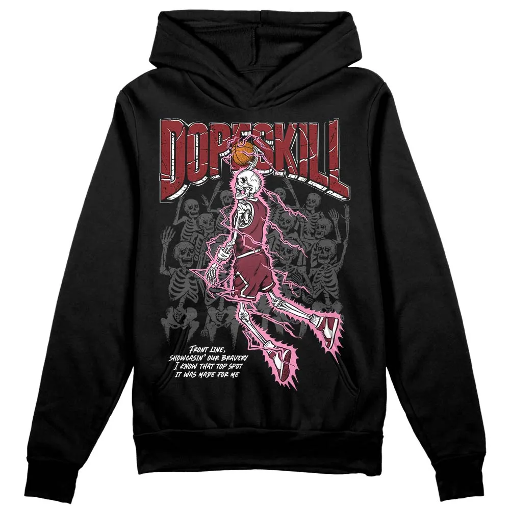Team Red 1s DopeSkill Hoodie Sweatshirt Thunder Dunk Graphic sold by DopeSkill product image thumbnail 2