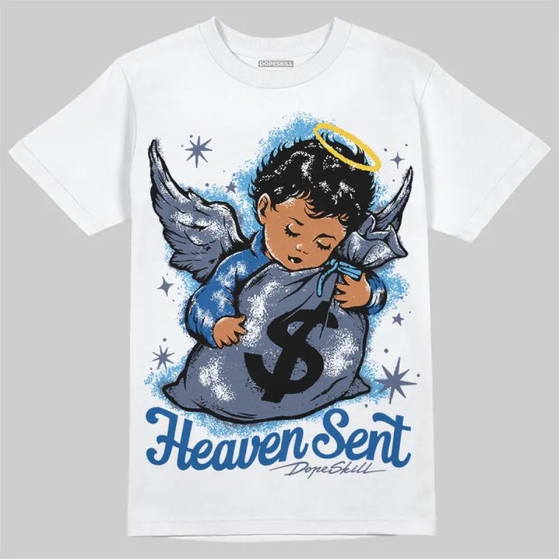 Diffused Blue 11s DopeSkill T-Shirt Heaven Sent Graphic sold by DopeSkill