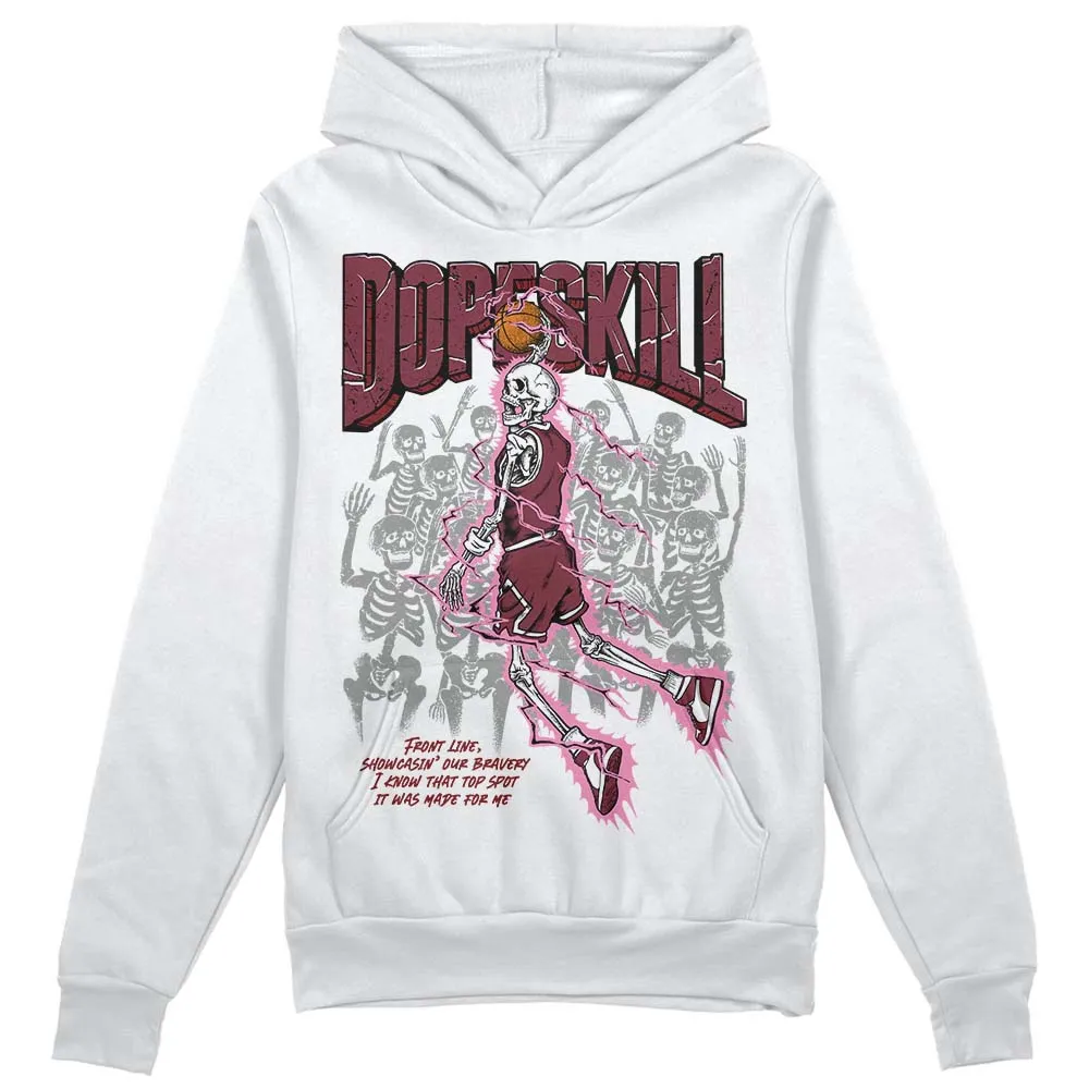 Team Red 1s DopeSkill Hoodie Sweatshirt Thunder Dunk Graphic sold by DopeSkill