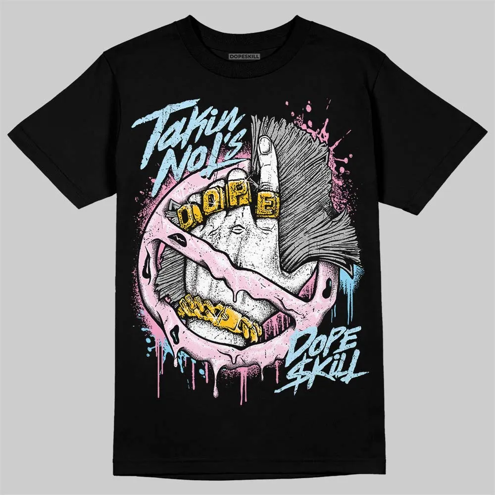 Paw Print Pink Foam 1s DopeSkill T-Shirt Takin No L's Graphic sold by DopeSkill product image thumbnail 2