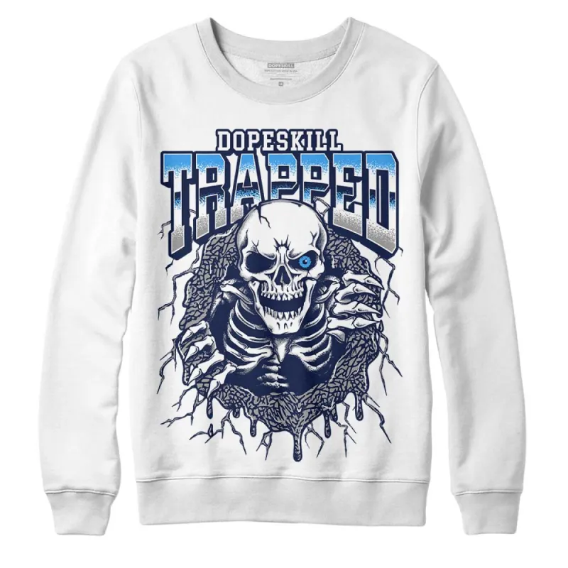 AJ Spizike White Obsidian DopeSkill Sweatshirt Trapped Halloween Graphic sold by DopeSkill