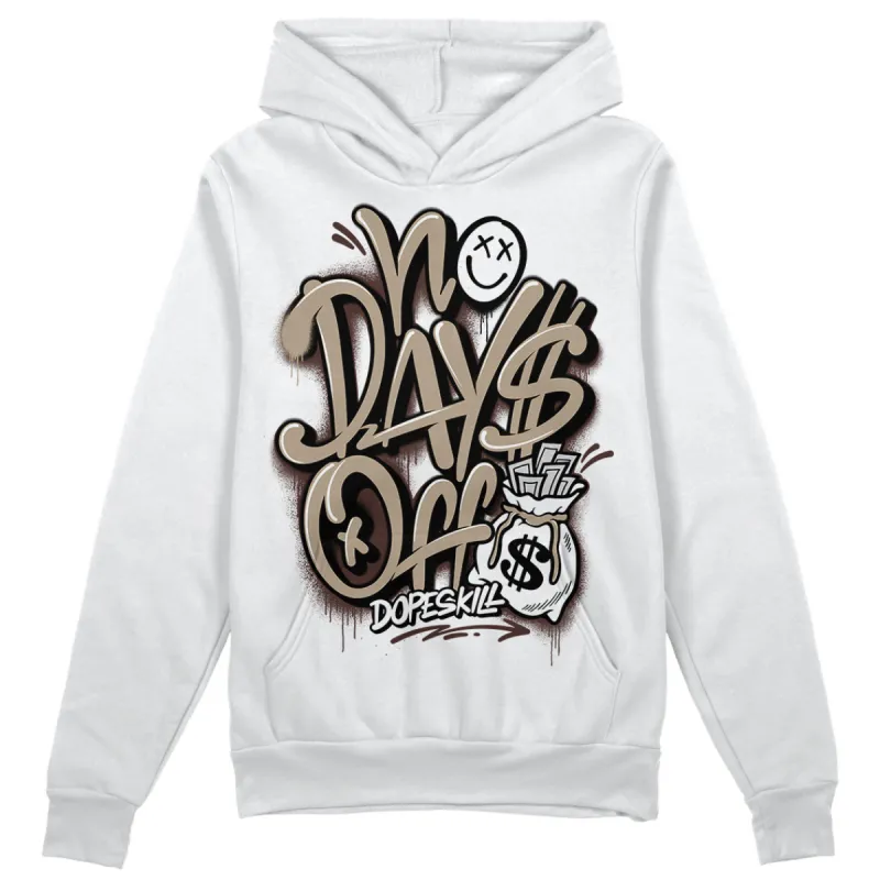 Latte 1s DopeSkill Hoodie Sweatshirt No Days Off Graphic sold by DopeSkill