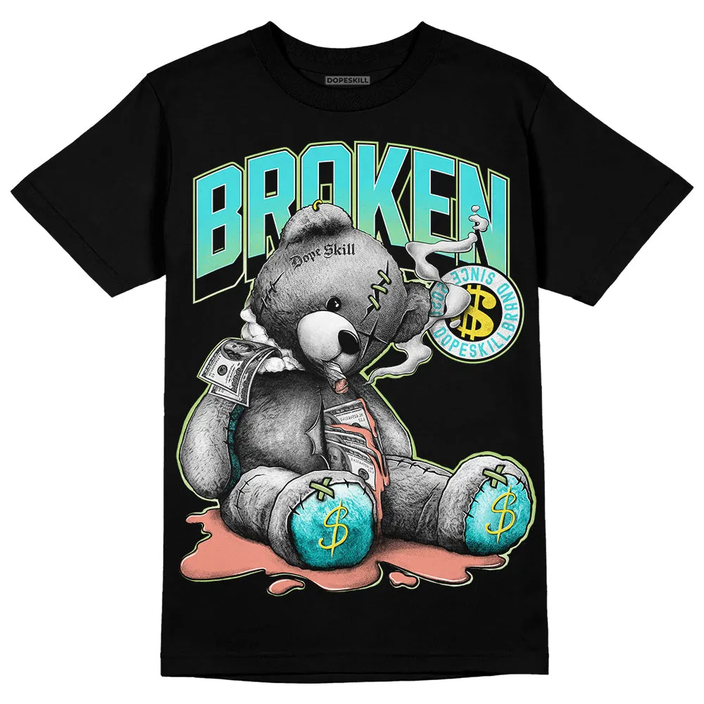 Cyan Burst 9060 DopeSkill T-Shirt Sick Bear Graphic sold by DopeSkill