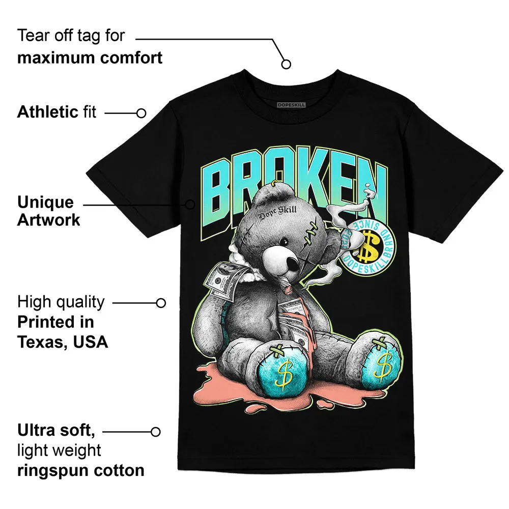 Cyan Burst 9060 DopeSkill T-Shirt Sick Bear Graphic sold by DopeSkill product image thumbnail 3