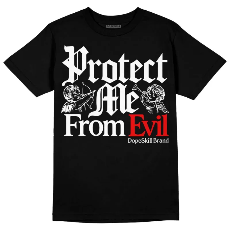 Black and White Collection DopeSkill T-Shirt Protect Me From Evil Graphic sold by DopeSkill