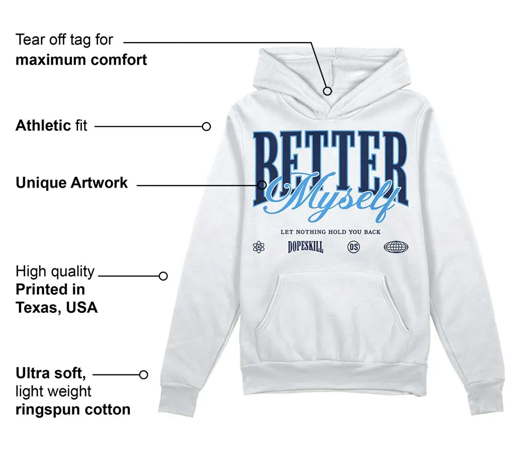 AJ Spizike White Obsidian DopeSkill Hoodie Sweatshirt Better Myself Graphic sold by DopeSkill product image thumbnail 3