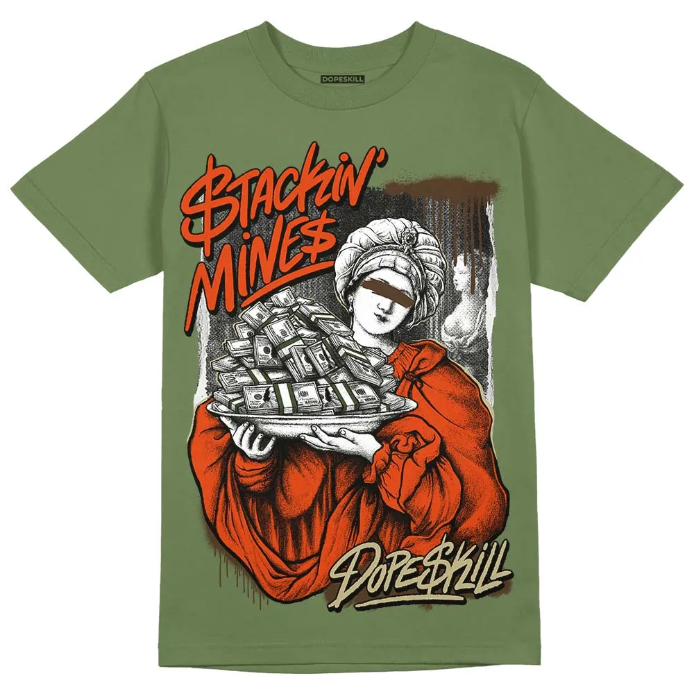 Olive Collection DopeSkill Olive T-shirt Stackin Mines Graphic sold by DopeSkill