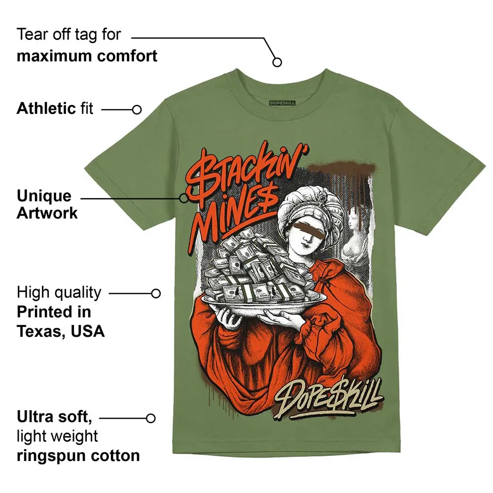 Olive Collection DopeSkill Olive T-shirt Stackin Mines Graphic sold by DopeSkill product image thumbnail 2