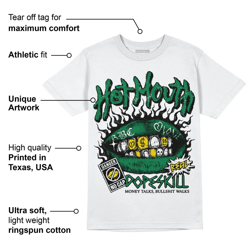 Lucky Green 5s DopeSkill T-Shirt Hot Mouth Graphic sold by DopeSkill product image thumbnail 3