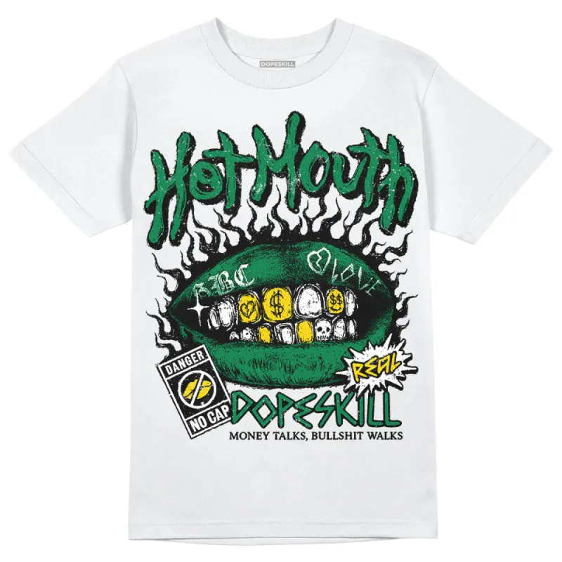 Lucky Green 5s DopeSkill T-Shirt Hot Mouth Graphic sold by DopeSkill