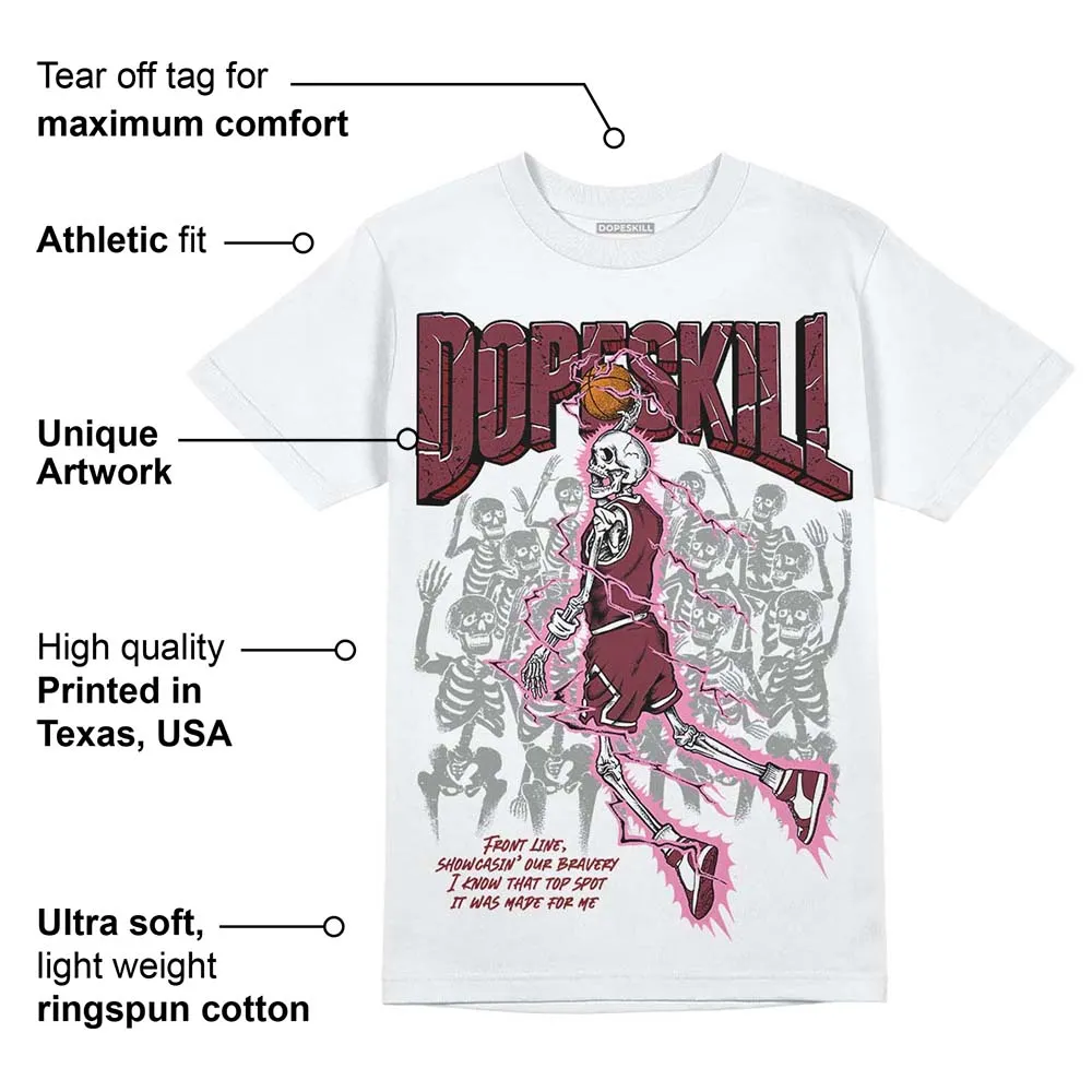 Team Red 1s DopeSkill T-Shirt Thunder Dunk Graphic sold by DopeSkill product image thumbnail 3